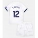 Maillot de foot Tottenham Hotspur Emerson Royal #12 Domicile vêtements enfant 2023-24 Manches Courtes (+ pantalon court)